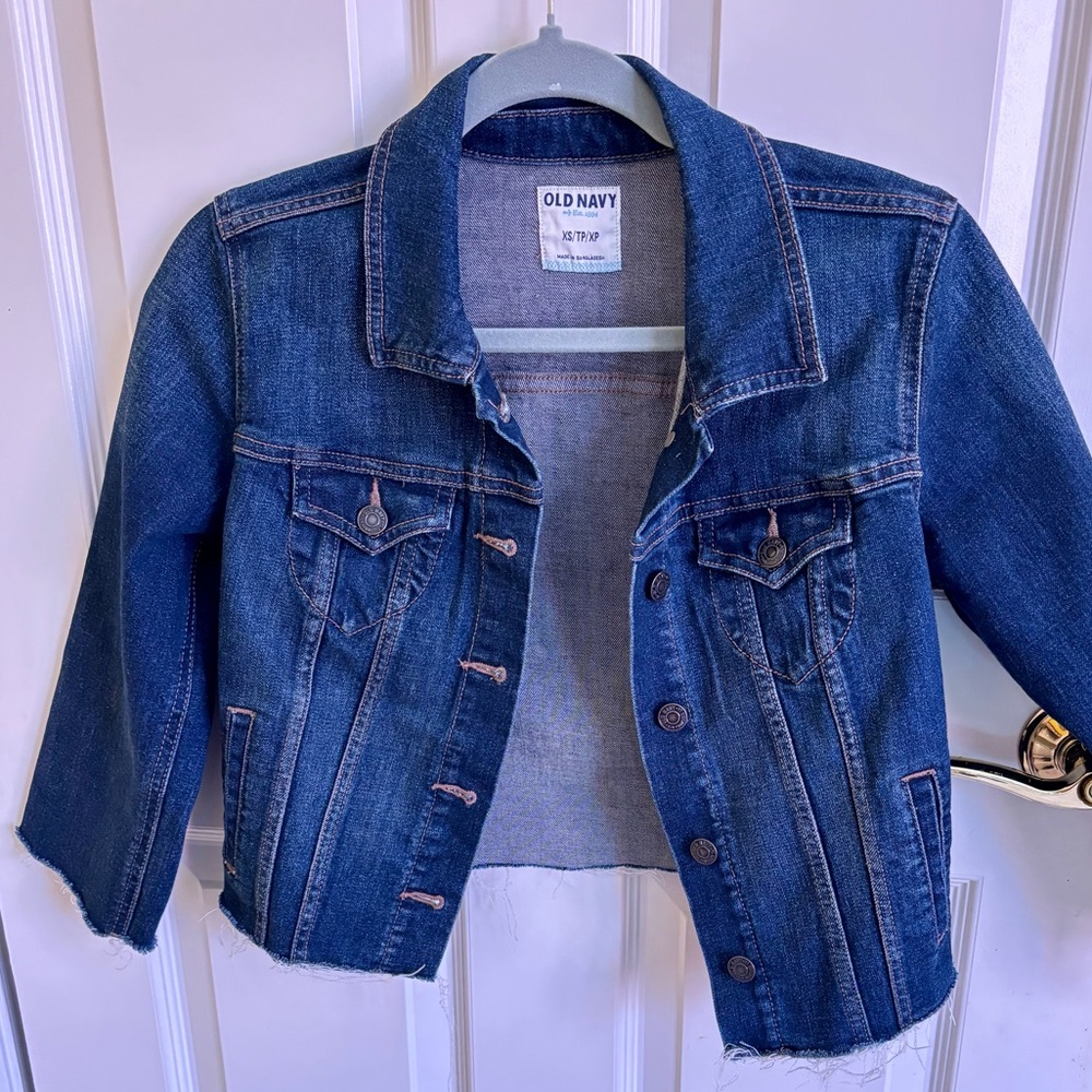 Old Navy Kids Classic Blue Jean Jacket